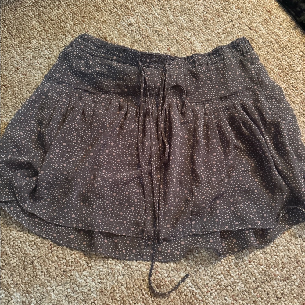 American Eagle Outfitters Skirt with Polka Dots